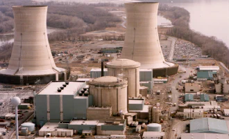 Three Mile Island nuclear fission electrical generation station\n